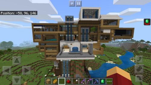 R/Minecraft deemed this “too boring” so hopefully you guys will like the house me and my