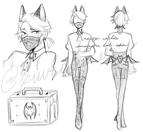 kiwimemer-moving:hey netease. i designed u an A tier furry Aesop skin, hire me and ur welcome. how c