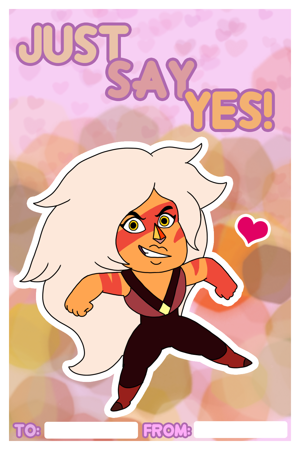 starlite-decay-art:  Steven Universe Chibi Valentines CardsFeel free to send them