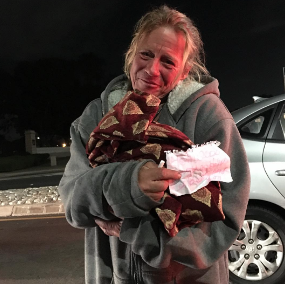 micdotcom:  9-year-old girl gives care bags to homeless women After noticing homeless