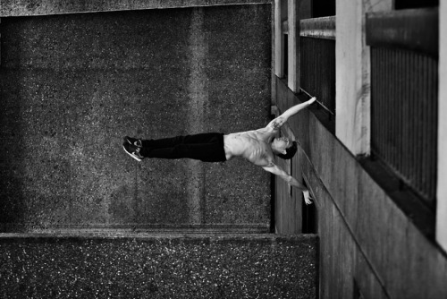 bypip:   THE FREERUNNER - PERSONAL PROJECT Here’s a recent collaborative project I did with world free running champion, Tim Shieff. As a pioneer of the rapidly-growing sport, Tim’s ethos is centred around thinking outside of the box – showcasing