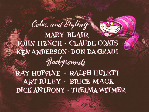 mydollyaviana:  Alice in Wonderland opening credits 