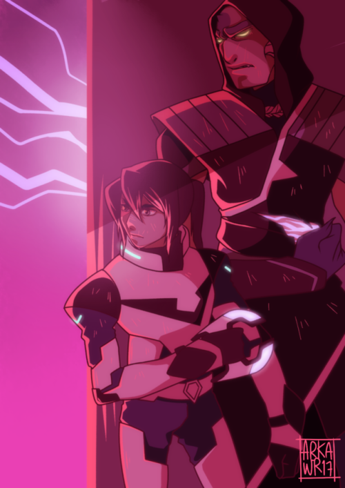 xblackpaladin: a very late pinch-hitting art for @mikiri !! who i was told would love some keith tha