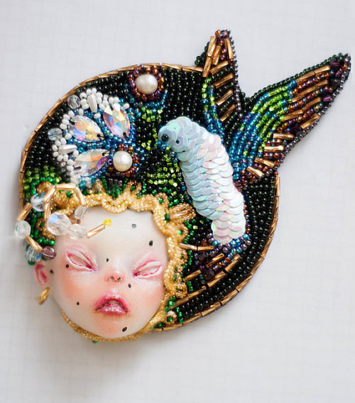 Elf Brooch //DimaPavlovDesigns