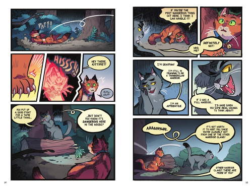 Warriors Graphic Novel Images!!!