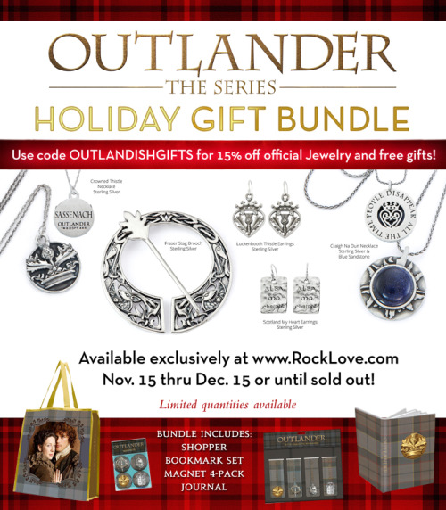 Save over $50 with the RockLove Jewelry Outlander Holiday Sale! We’re excited to announce the OUTLAN