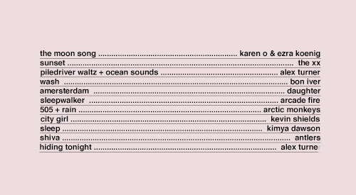ladystcrk-deactivated20141020:  a mix to fall asleep to . [listen]