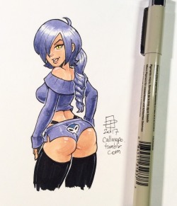 callmepo:Tiny doodle of Zone-tan booty (Zone-sama’s