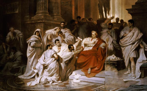 The Murder of Julius Caesar, Karl von Piloty
