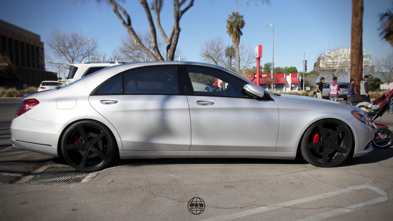 world-on-wheels:Mercedes Benz S ClassSupercar SundayWoodland Hills, Ca