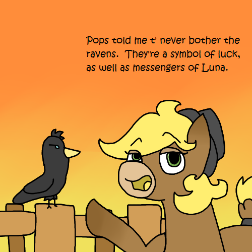 ask-scarycrows:“I swear she’s infatuated with me or somethin’.” ( Crowella