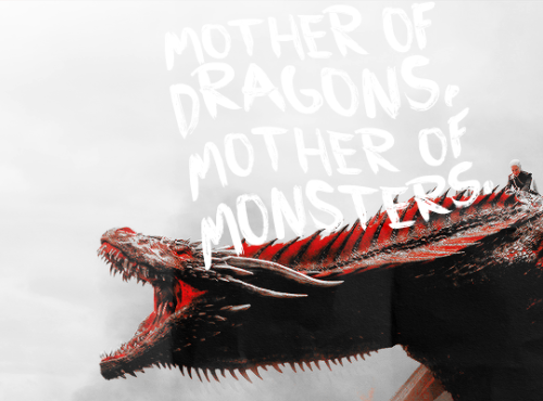 dreamofspring:I am the blood of the dragon, she thought. If they are monsters, so am I.