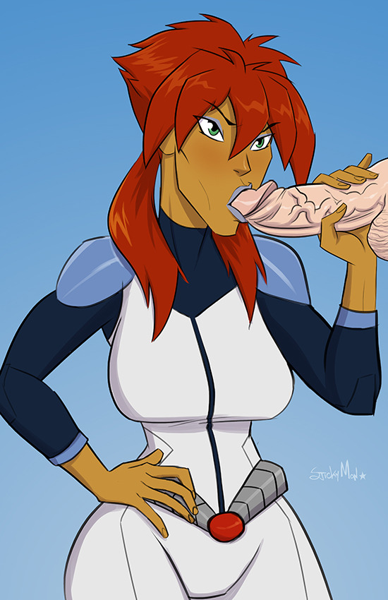 stickymonart:  Cumbustable Kiva Commission of Kiva from Megas XLR   &lt; |D’‘‘‘