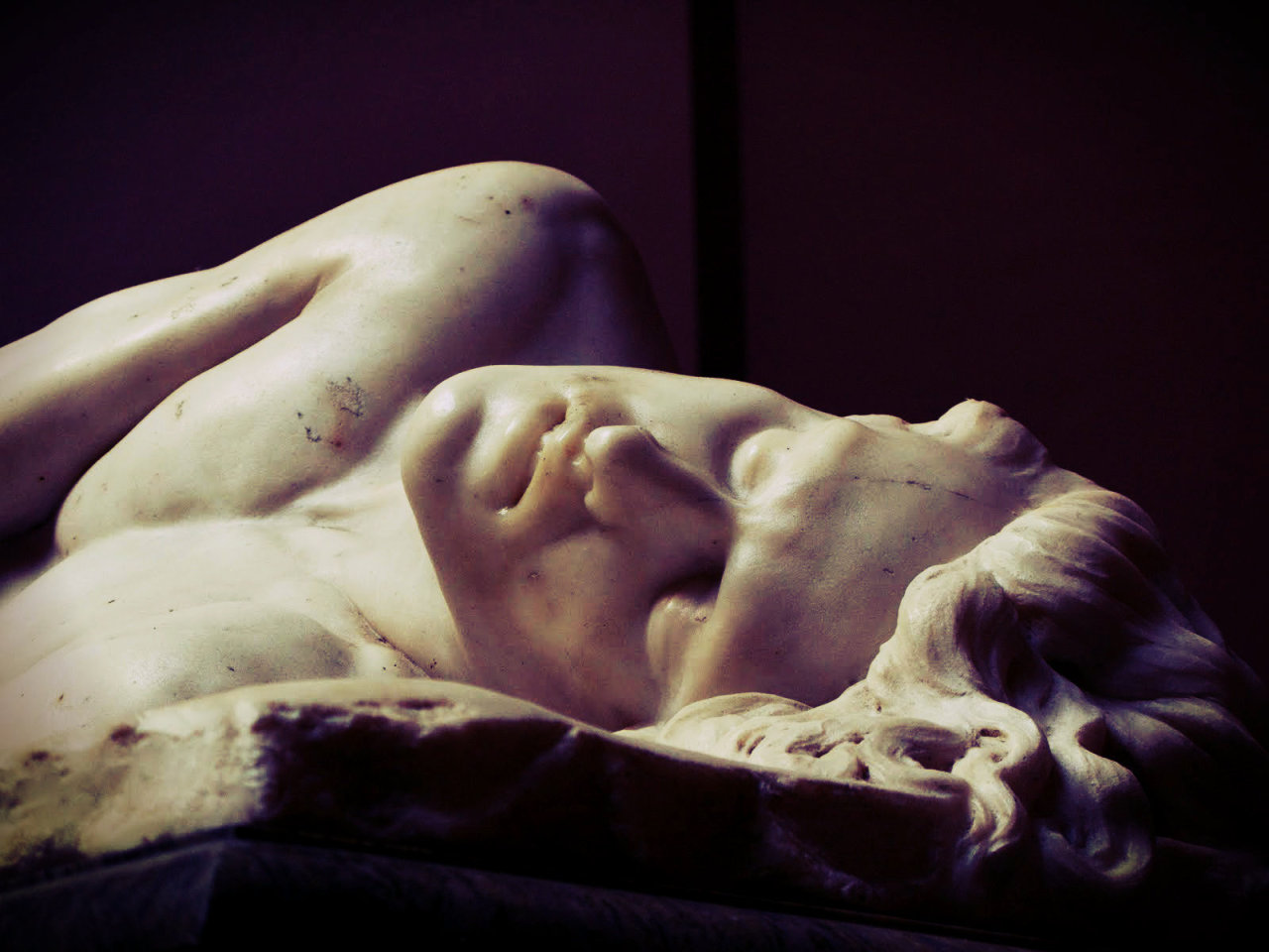 The Shelley Memorial, University College, Oxford England.