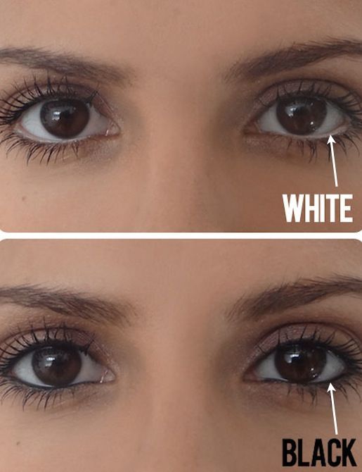 cute-makeup-ideas:  Make Eyes Appear Bigger If you don’t already own a white pencil,