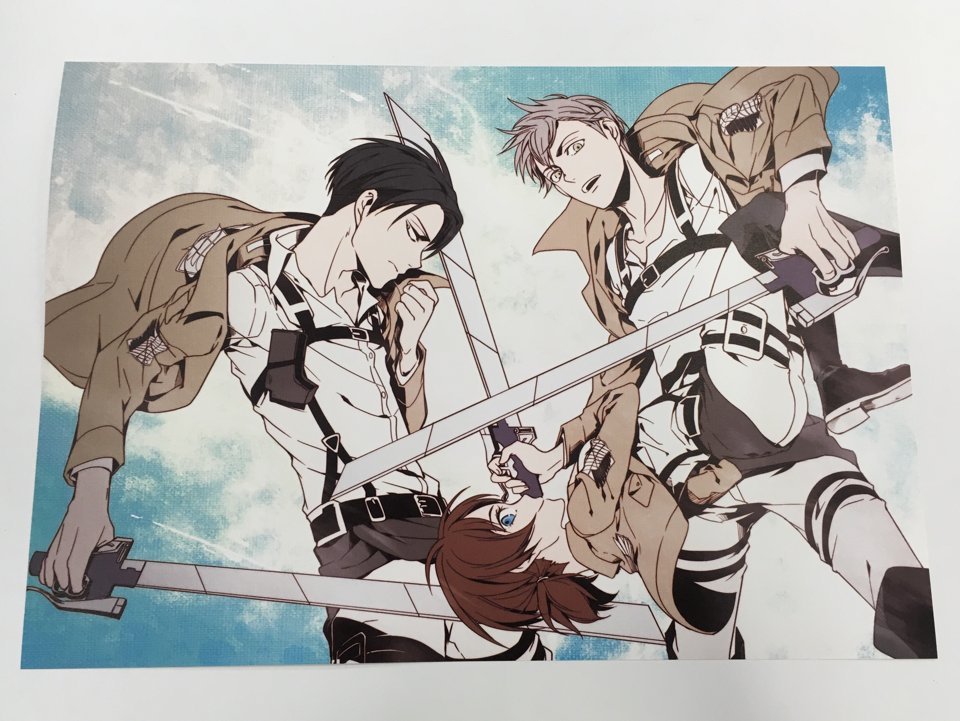 fuku-shuu:  New illustration boards featuring the A Choice with No Regrets characters