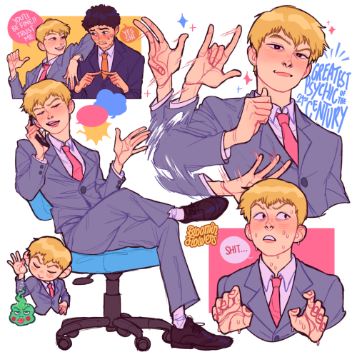 so I watched mob psycho 100 for the very first time recently, and it quickly became one of my fave a