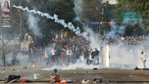 gypsystripper:  As the year is about to finish, I would like to use the occasion to send a prayer for all the Venezuelan Students that were attacked with live ammo and chemical agents during peaceful demonstrations of peace in 2014. During this year,