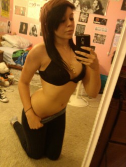 iwillbethatringinginyourears:  Gave in. Topless Tuesday (;