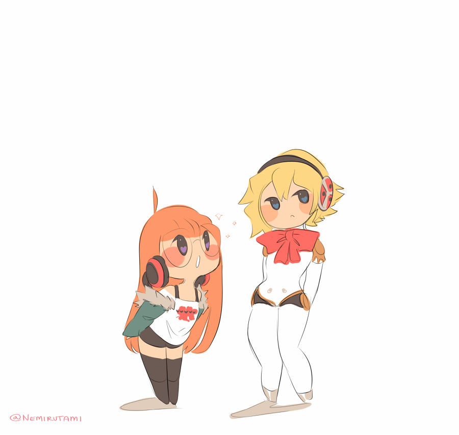 nemirutami:  Futaba is super into tech so why wouldn’t she be super into Aegis.