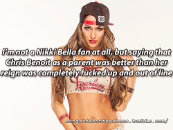 Ringsideconfessions:  “I’m Not A Nikki Bella Fan At All, But Saying That Chris