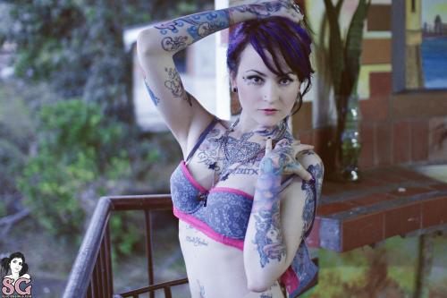 past-her-eyes:  Krito Suicide  For more South African SuicideGirls Sweet tattoo, for more visit past-her-eyes.tumblr.com 
