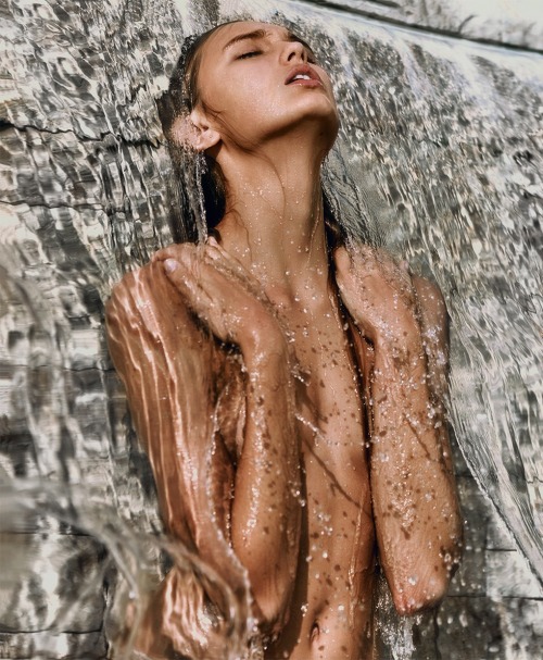a-state-of-bliss:Porter Magazine Fall/Wint 2015 - Romee Strijd by Chris Colls