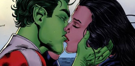 geekearth:  DC Comics Kisses