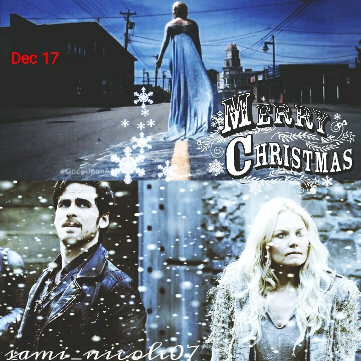 Once Upon a Time Editmas For Today. I know the 2 pics aren’t from the same seaon.