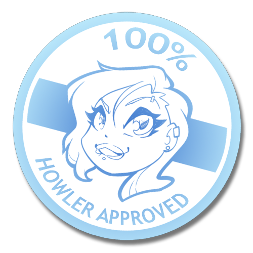 Howler stamp for all your howler needs! A very cute gift from redraider91, drawn