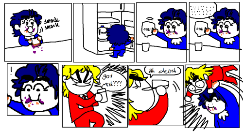 billys-silly-thrillies:  rohanoffical:  billys-silly-thrillies:  EVIL!! UNFORGIVABLE!!!   i did a good ending for this comic, i hope u appreciate it  all is well 