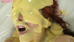 messy-angels:  Custard facial 1/… March