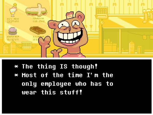 defyingeschaton:annnd heres the new burgerpants dialogue from the undertale 1.1 patch about mettaton