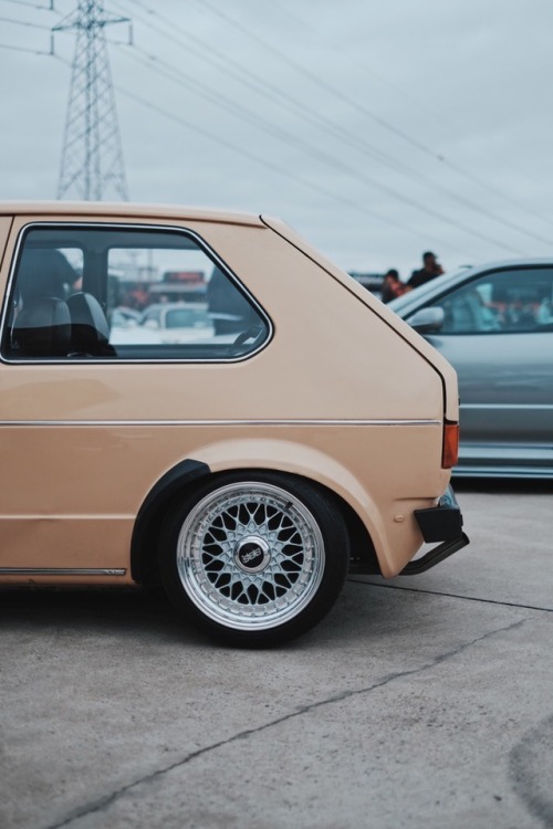 Super clean VW Golf mk1 at WTAC.