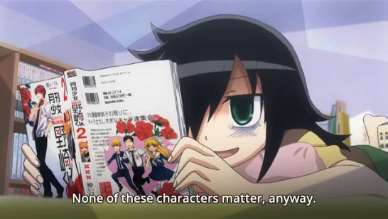 gentlemanbones:   jinglefish:  omfg im rewatching watamote IS THAT FUCKING GEKKAN