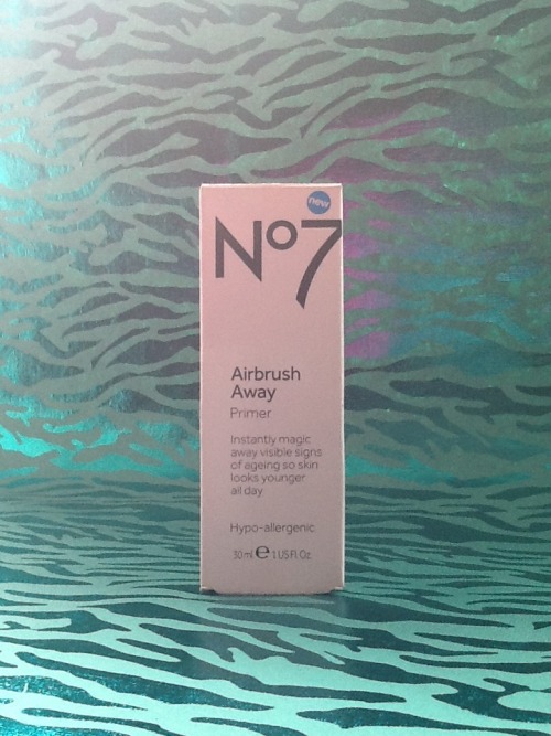 No7 Airbrush Away - Primer.It states it“instantly magic away visible signs of ageing so 