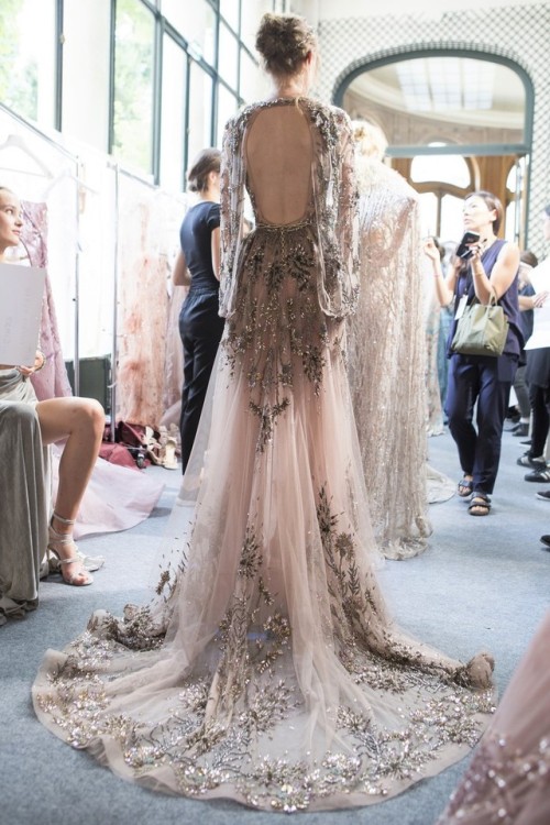 couture-constellation: backstage at zuhair murad | couture fall ‘17