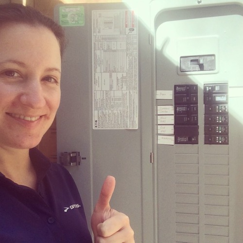 We passed the final electrical inspection!! Electrical is done!!