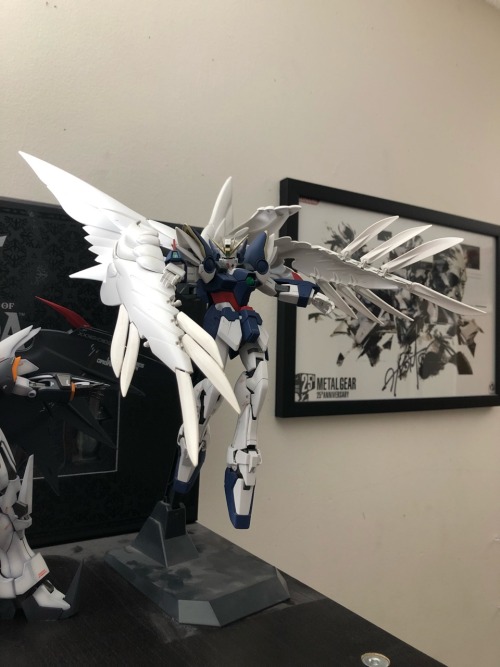 A Long Time Ago I Built This Wing Zero. Shortly After I Ended Up Losing Some Feathers And Its Always