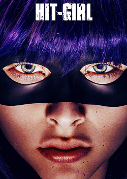 Porn photo little-paramonster:  2010 Hit-girl and 2013