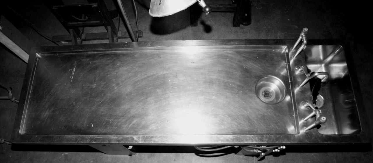 d-e-r-r-i-c-k-a:  Sex on an autopsy table, yes.