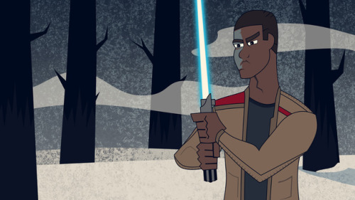 Always loved the Clone Wars micro series, so I did my own Clone Wars/Samurai Jack take on The Force 