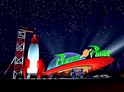 PIZZA PLANETToy Story (1995) Dir. John Lasseter