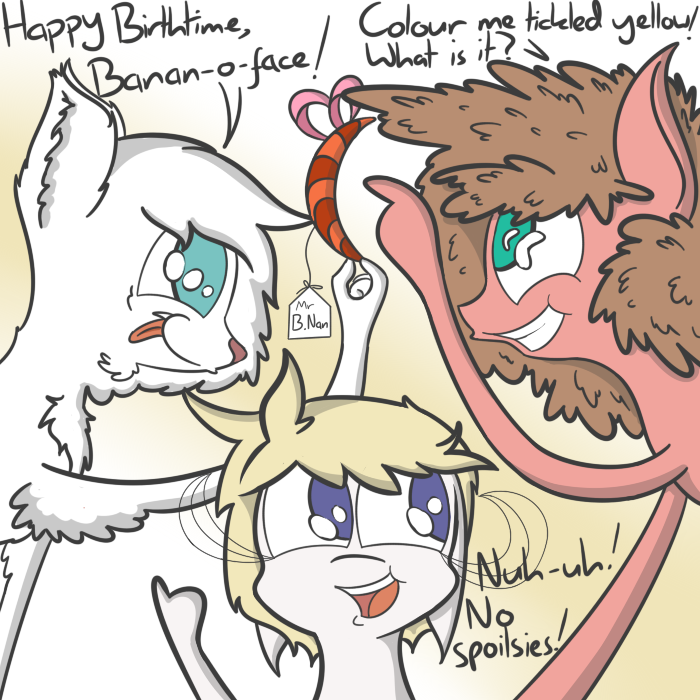 ask-a-colt-and-his-fox: Hope you enjoy your glorious technicolour croissant! Happy