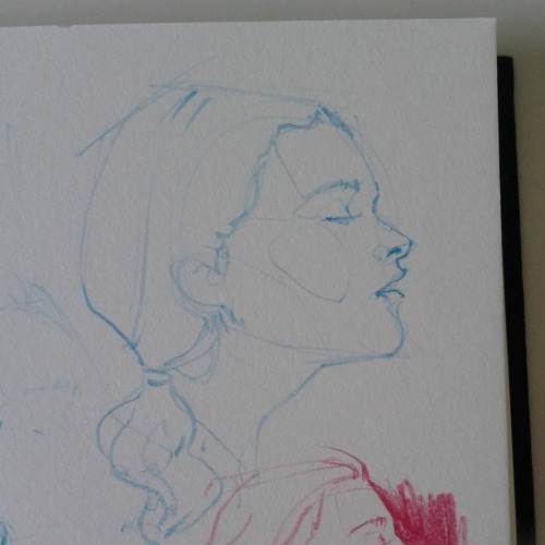 adarasanchez:  some profile sketches. 