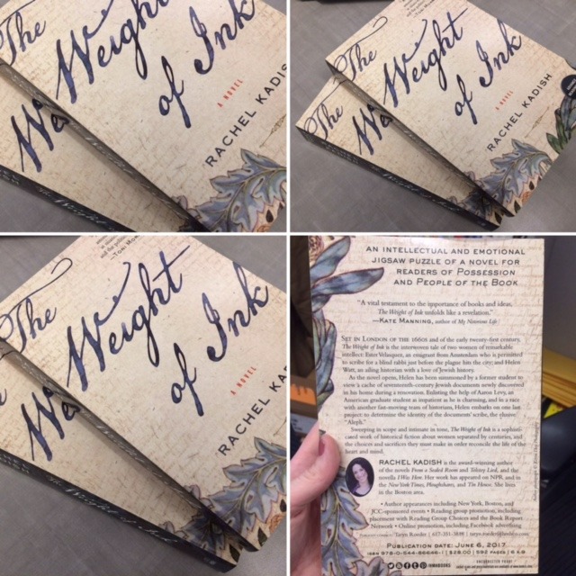 hmhbooks:  “When I began work on THE WEIGHT OF INK, there were two things bothering