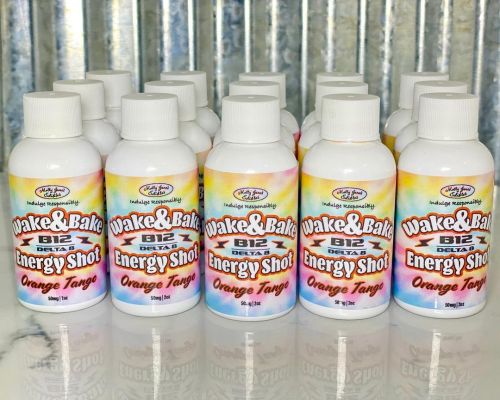 (Sponsor Post) Wake & Bake!! 50mg Δ8 Shot w/ B12 Boost … #420 #wakeandbake #mjbakery #mjedibles 