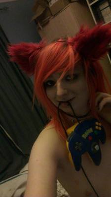 vikkineedspills:  If you ever needed proof that I was a massive attention whore, you now have it :3 &lt;3 x   So Meow! :D