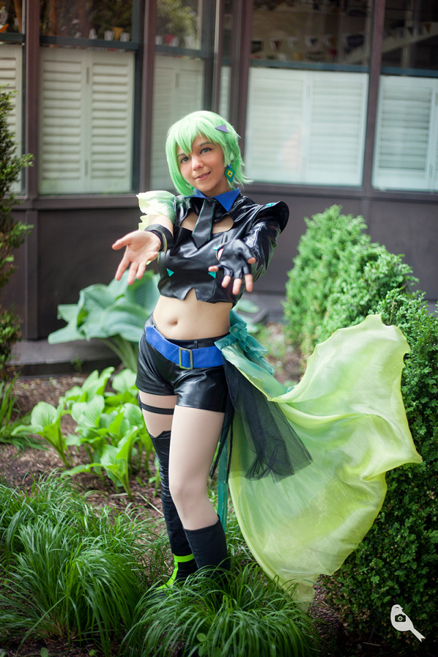 What a throwback to my Reina Prowler cosplay from Macross Delta, in her Zettai Reido θ Novatic outfit at Anime North 2018!...