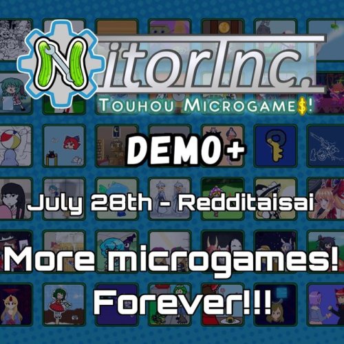 nitorinc:Hello humans and youkai of all kinds!On July 28th, we’re releasing Nitorinc Demo+! It will 